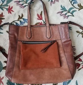 SOLD-Camel Satchel
